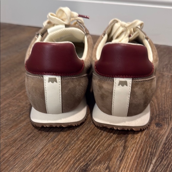 Birdies Roadrunner Suede Sneakers with Cream Accents - Picture 3 of 6